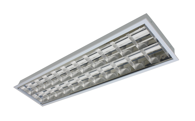 louver fluorescent light fixture